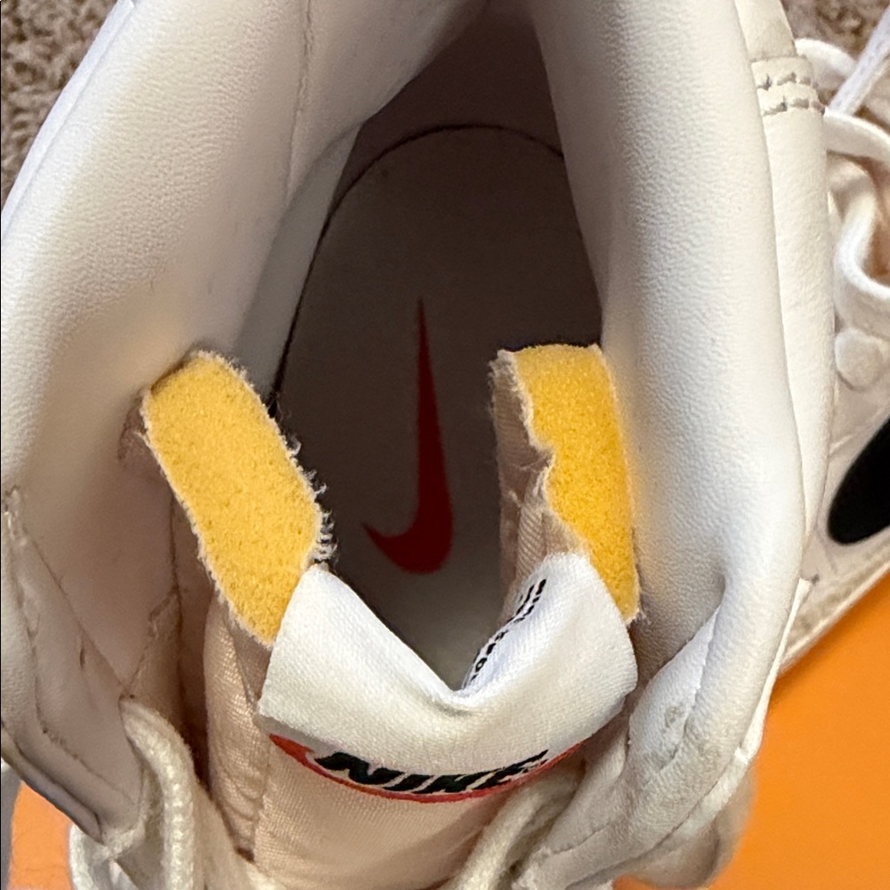 Nike White and Black High-Tops - Picture 3 of 4
